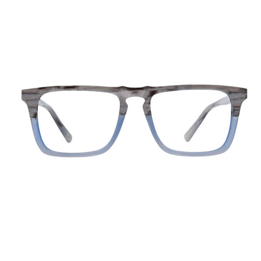 Peepers Readers Glasses Swagger Gray Horn/Blue (Blue Light)