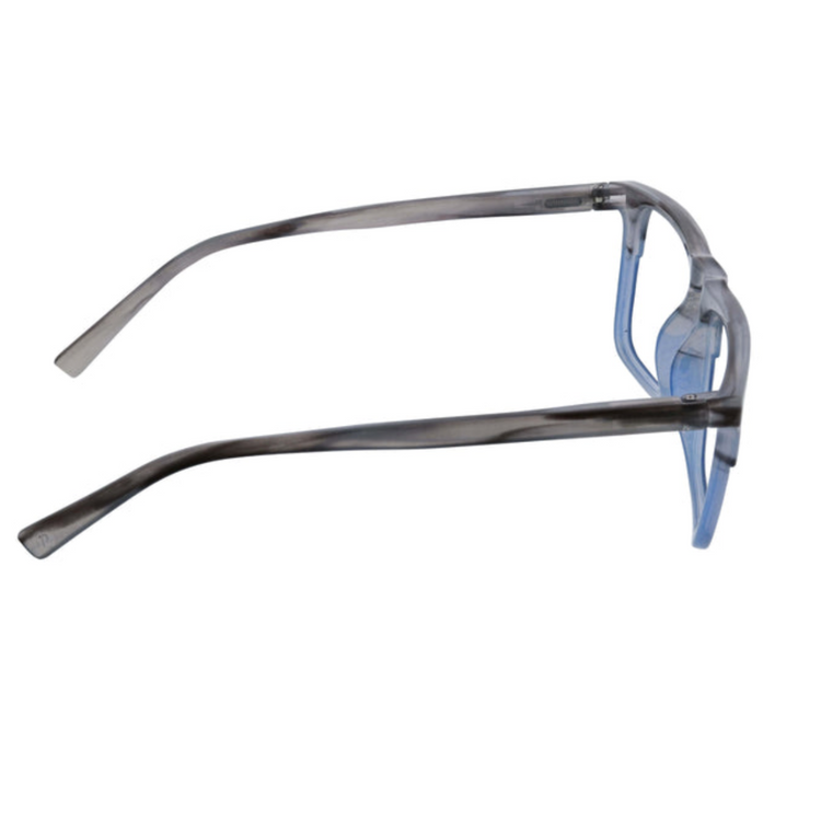 Peepers Readers Glasses Swagger Gray Horn/Blue (Blue Light)