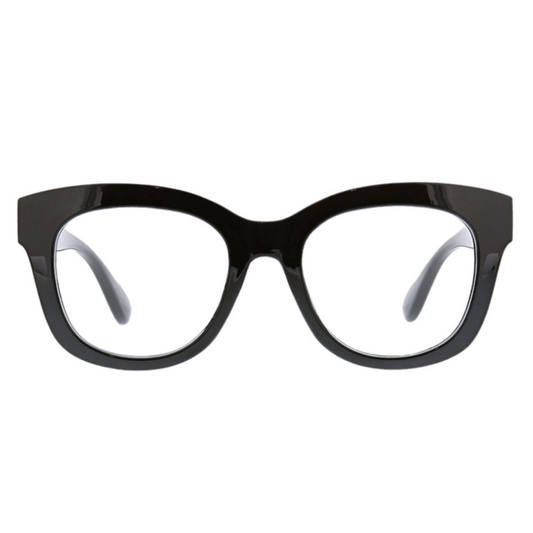 Peepers Readers Glasses Center Stage Focus Black (Blue Light) Oprah's Favorite