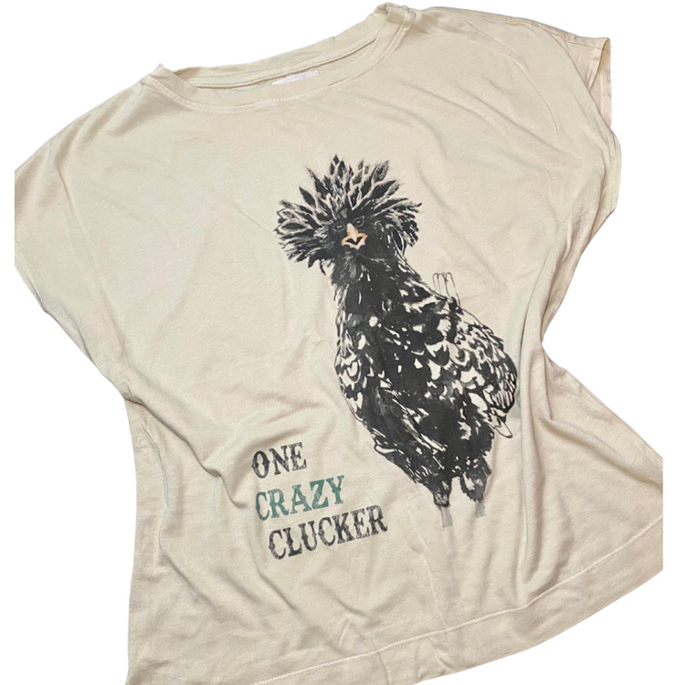 One Crazy Clucker Soft Tee Shirt