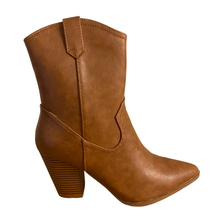 Heeled Cowboy Bootie