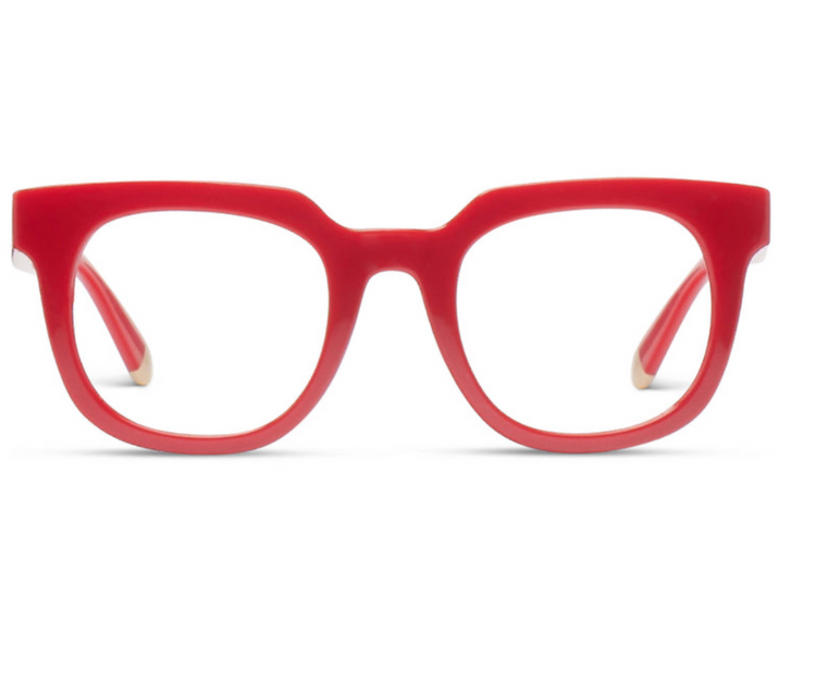 Peepers Readers Glasses Harlow Focus Red (Blue Light)