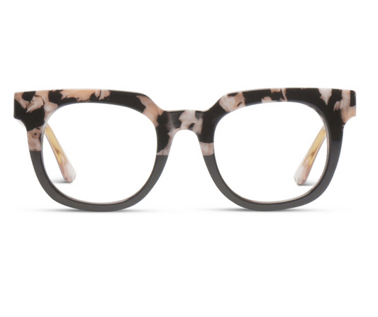 Peepers Readers Glasses Showbiz Black Marble/Black (Blue Light)