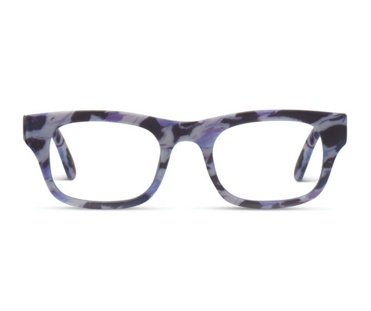 Peepers Readers Glasses Jolene Purple Abstract (Blue Light)