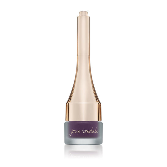 Jane Iredale Amethyst Mystikol Powdered Eyeliner. Create the sexy look you love. The built-in brush makes a perfect line or smudged-out smoky eye. The powder/cream formula makes a shadow that won’t fade, crease or smear.