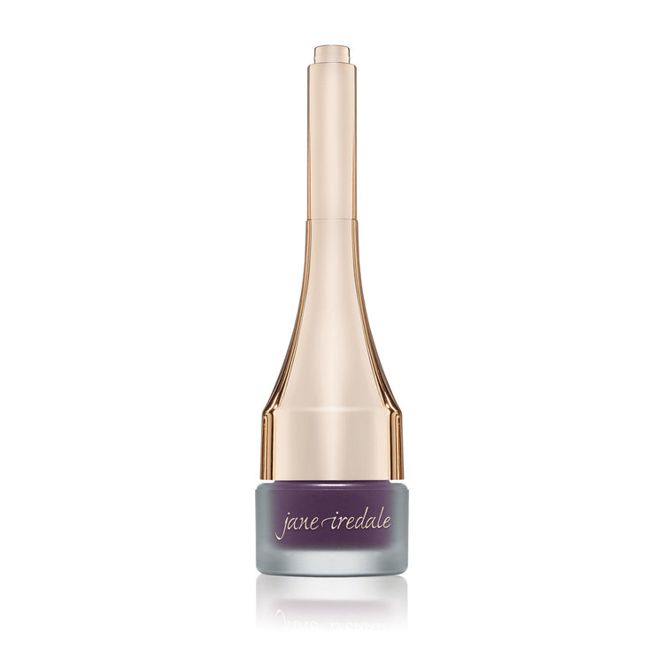 Jane Iredale Amethyst Mystikol Powdered Eyeliner. Create the sexy look you love. The built-in brush makes a perfect line or smudged-out smoky eye. The powder/cream formula makes a shadow that won’t fade, crease or smear.